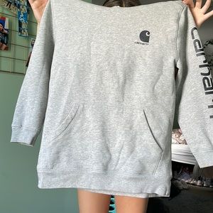 grey carhartt hoodie